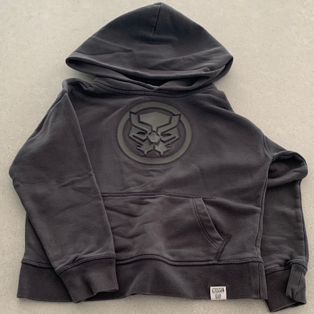 GAP Kids Black Panther Hoodie - Black